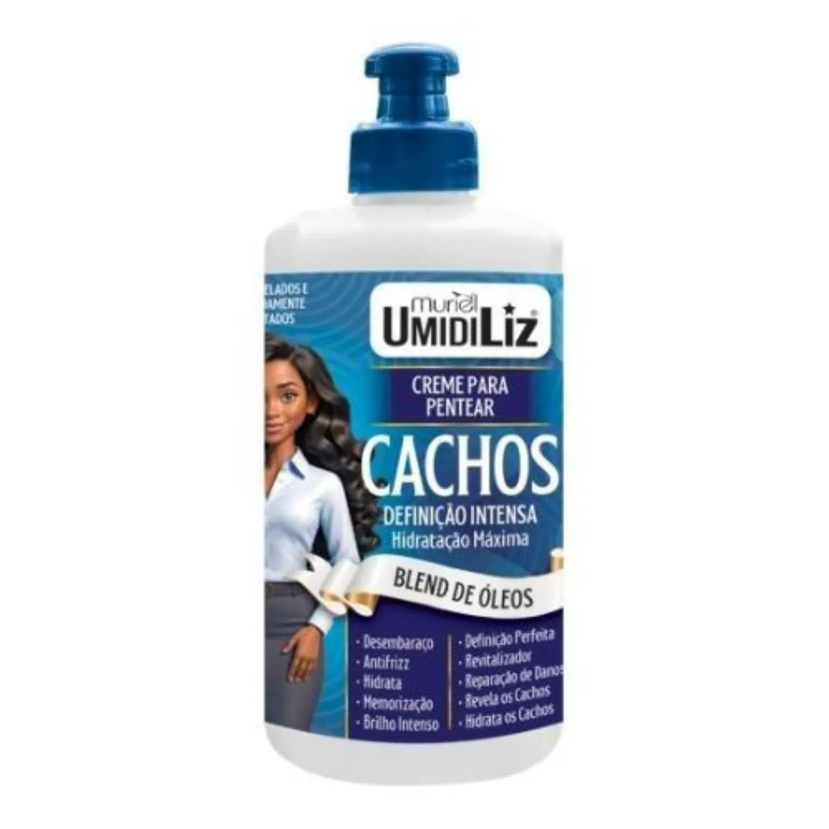 Cr Pentear Umidiliz Blend Oleo Cach 300g
