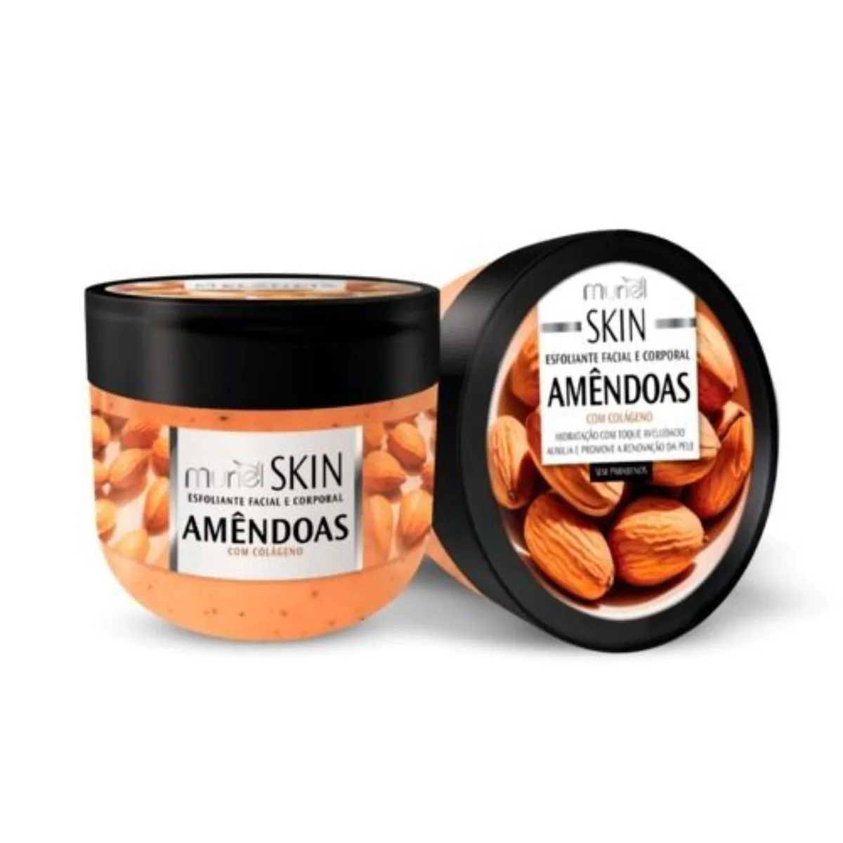 Esf.facial/corporal Muriel Skin Amendoas 250g