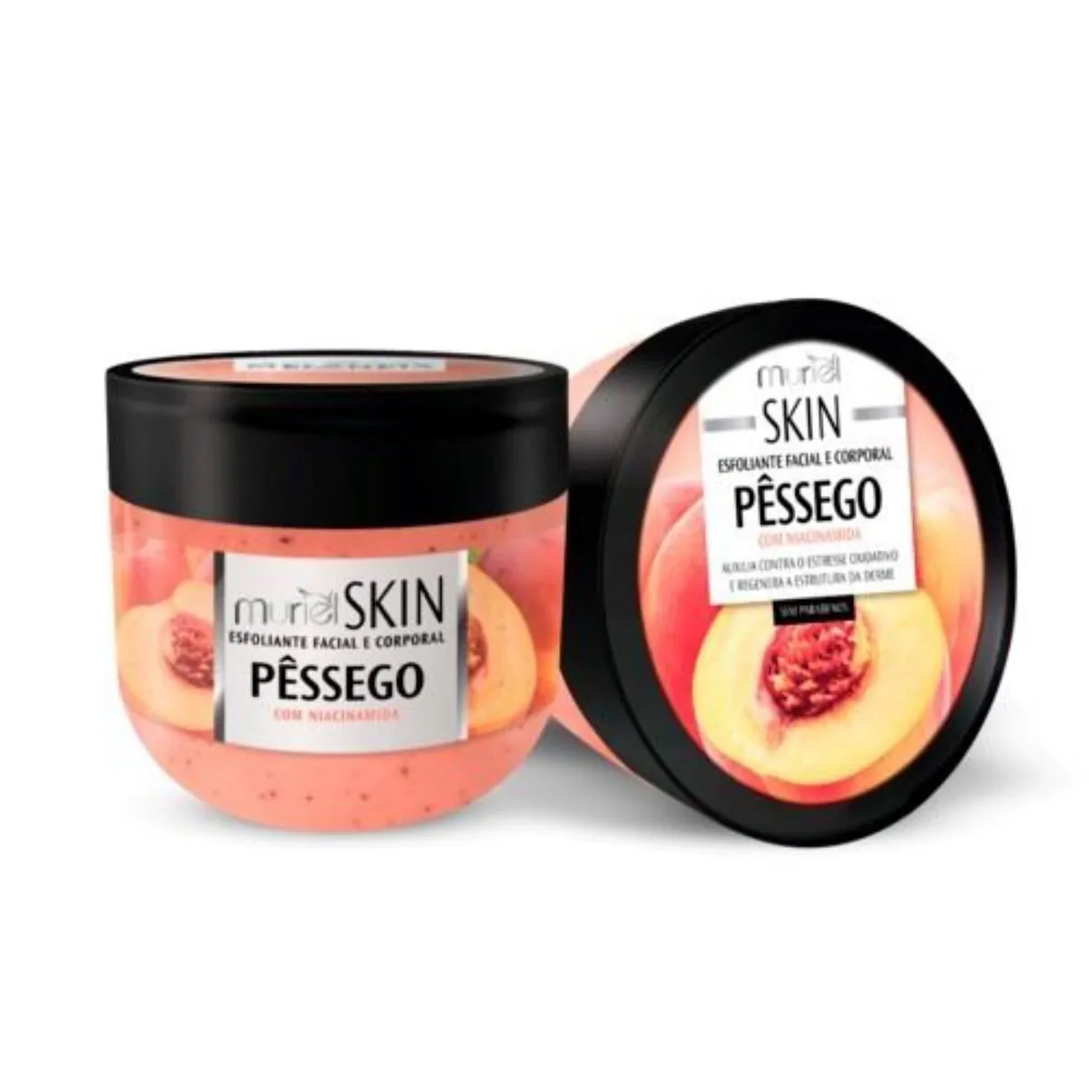 Esf.facial/corporal Muriel Skin Pessego 250g