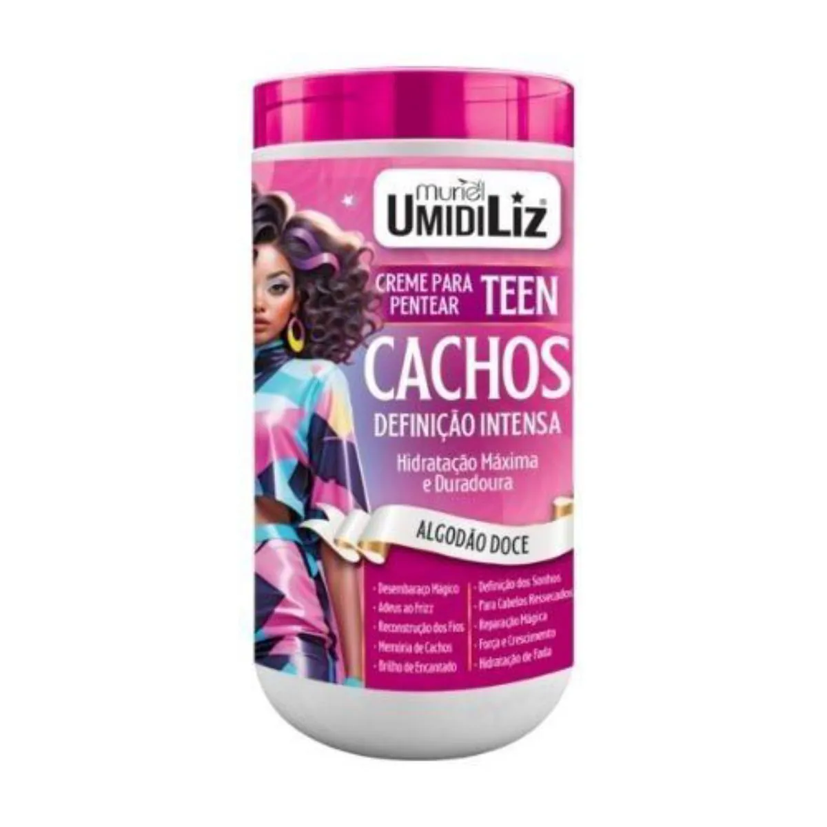 Cr Pentear Umidiliz Teen Cac Algod 925g