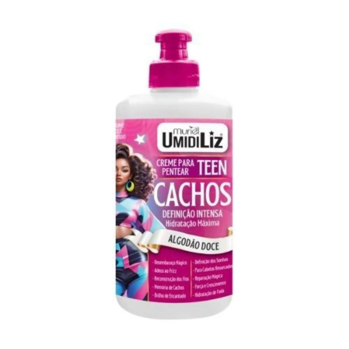 Cr Pentear Umidiliz Teen Cac Algod 300g