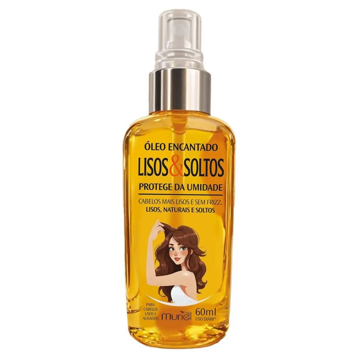 Oleo Capilar Muriel Lisos Soltos Amido De Milho 60ml