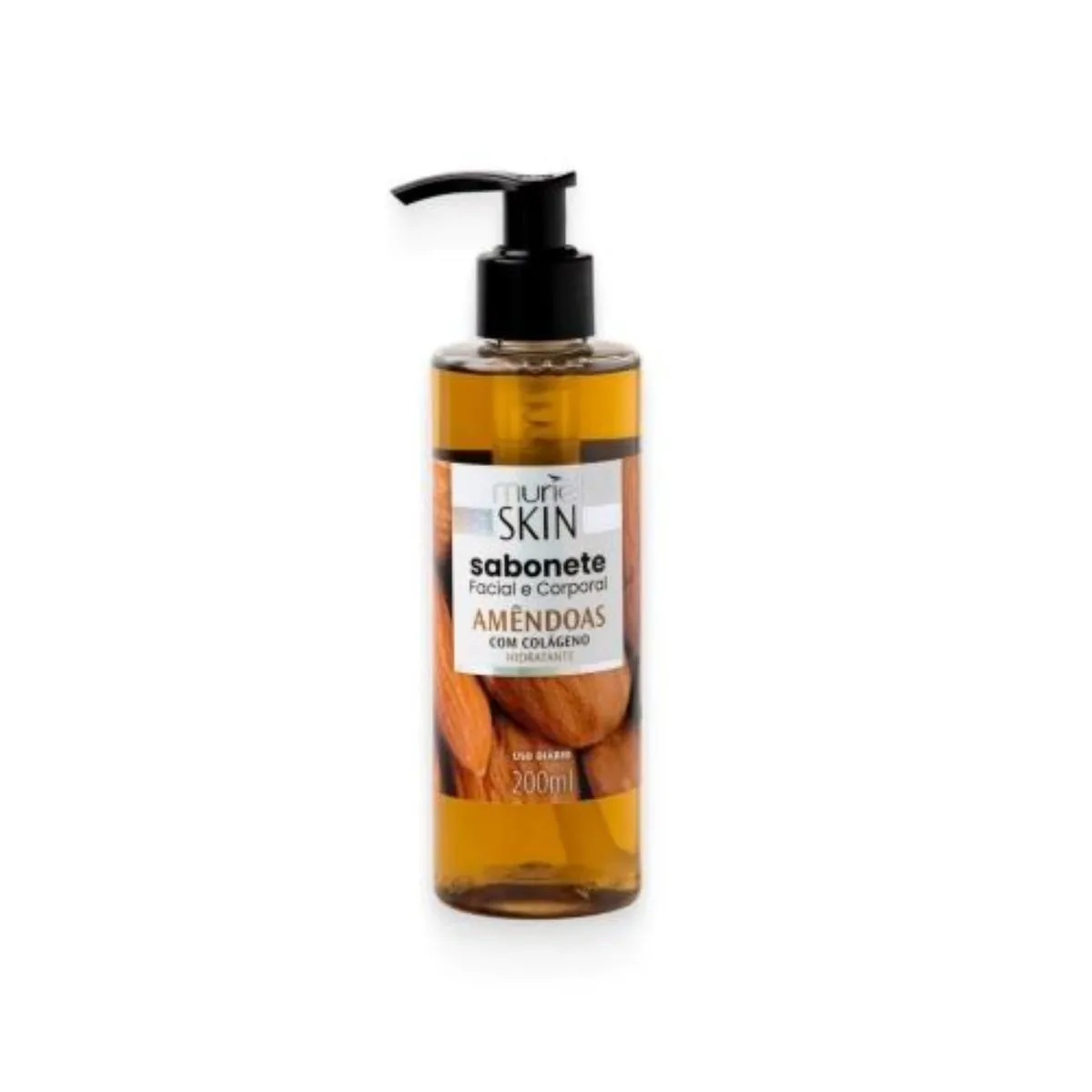 Sab Liq Muriel Skin 200ml Amendoas