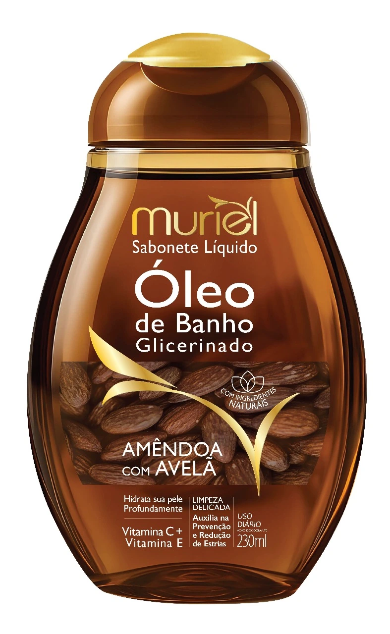 Sab Liq Oleo Banho Muriel 230ml Amen/avela