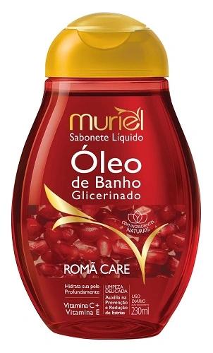 Sab Liq Oleo Banho Muriel 230ml Roma Care