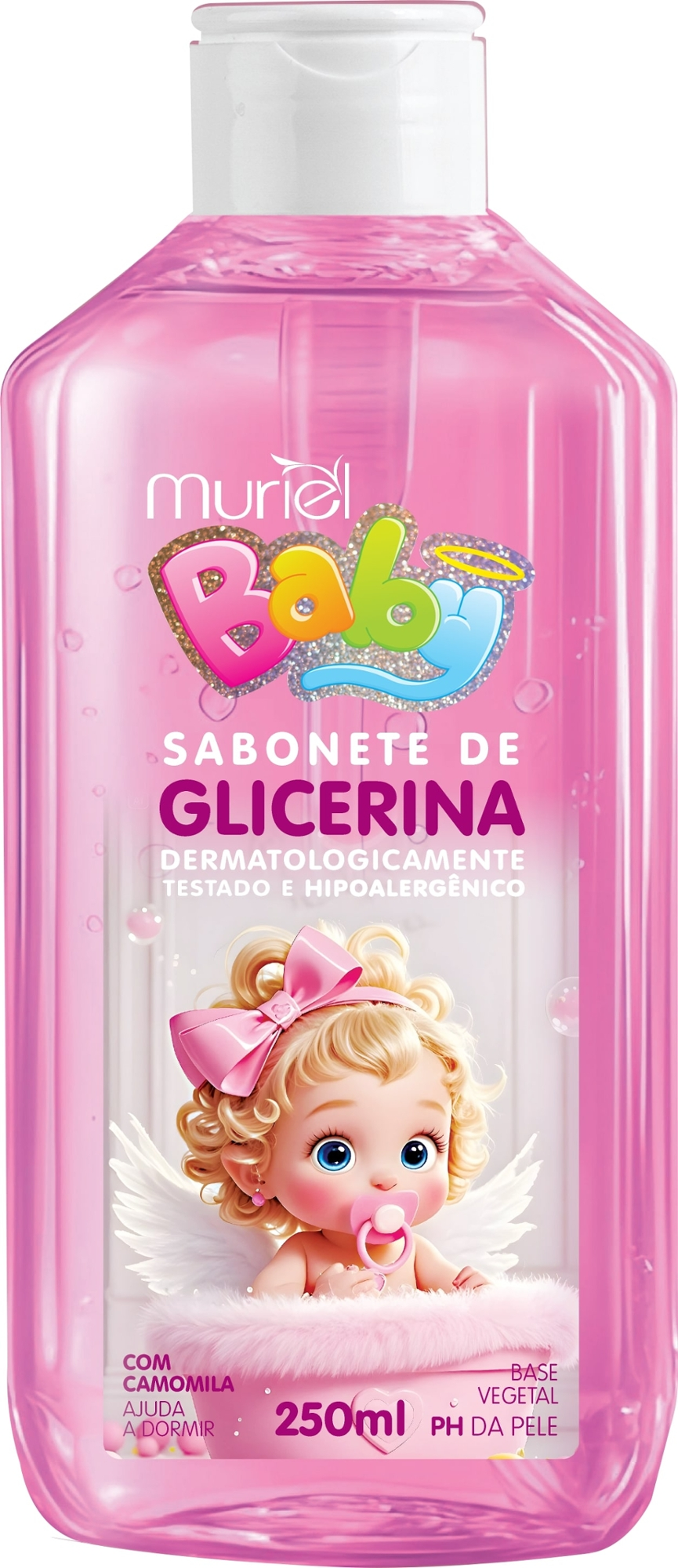 Sab Liq Glicerinado Muriel Baby 250ml Rosa