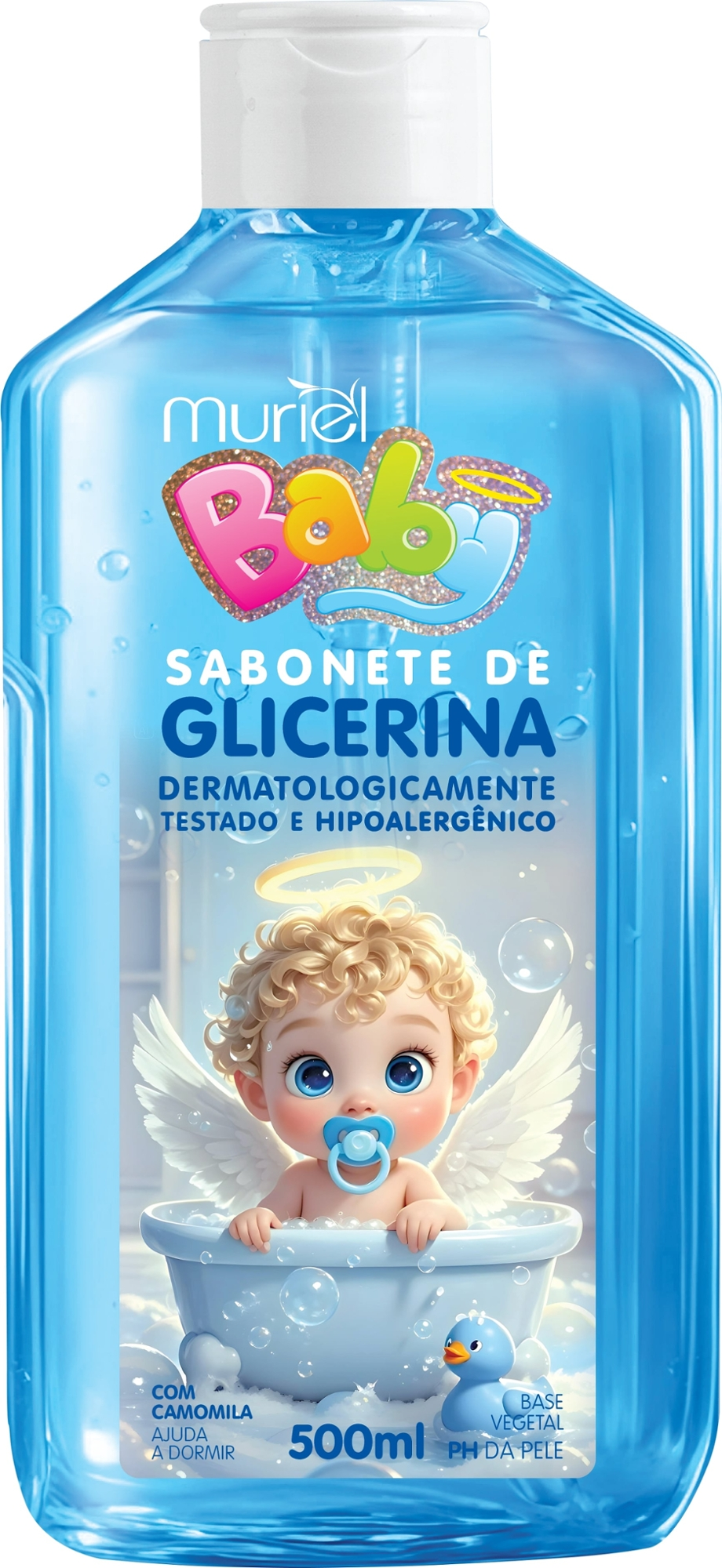 Sab Liq Glicerinado Muriel Baby 500ml Azul