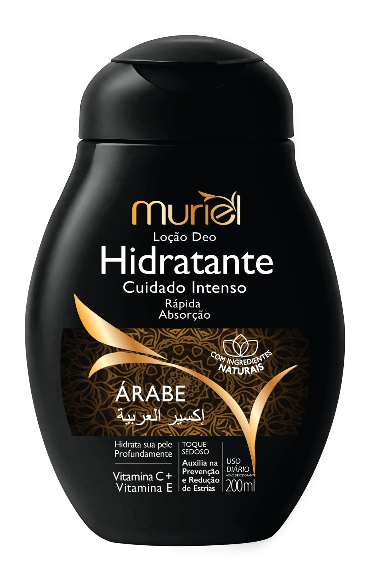 Locao Hidr Muriel 200ml Arabe