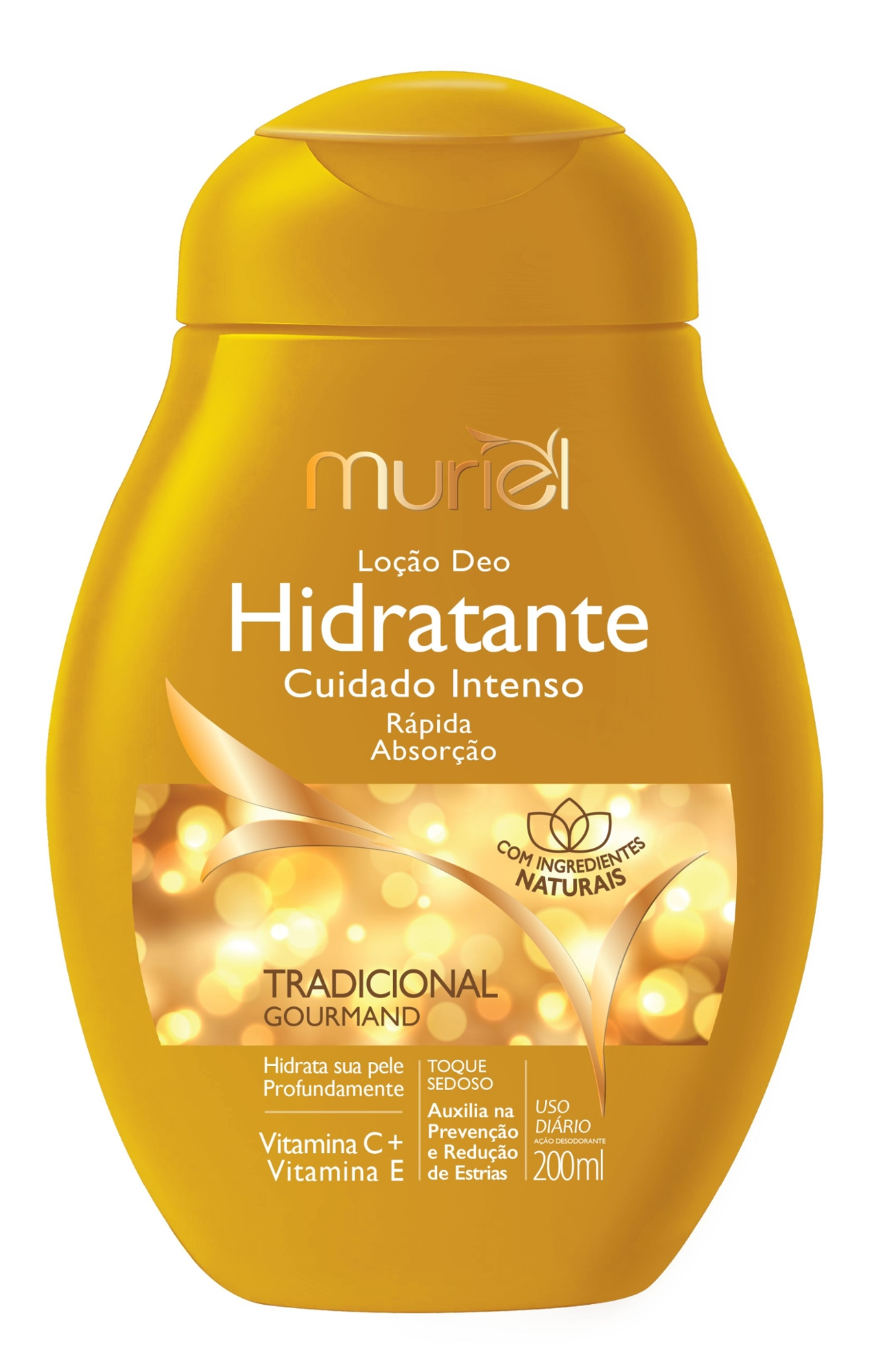 Locao Hidr Muriel 200ml Tradicional