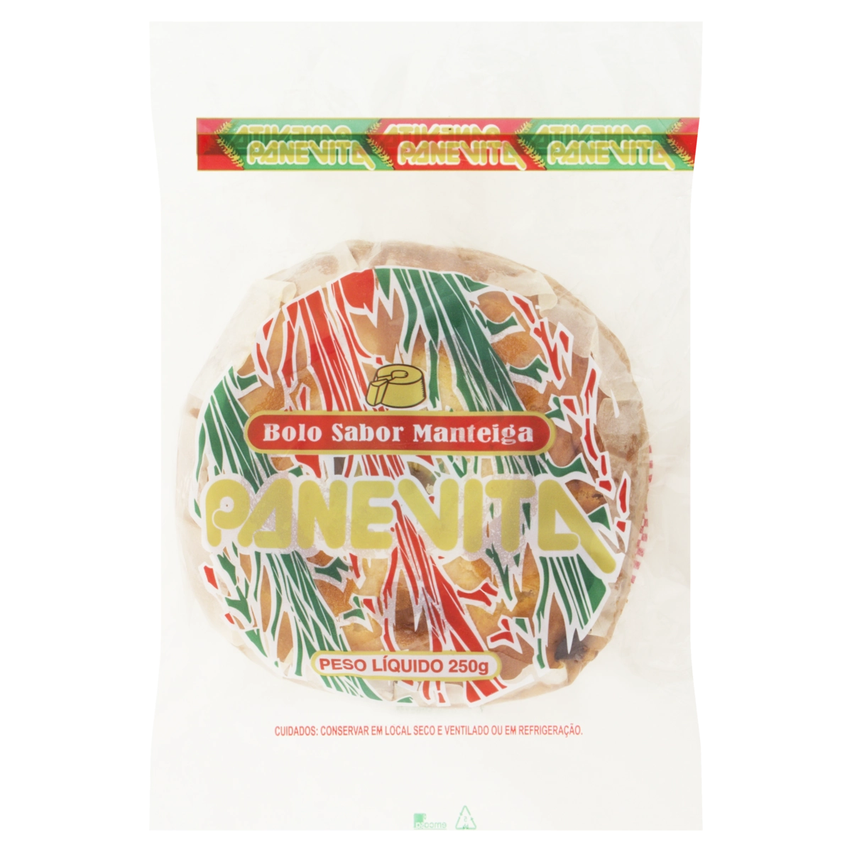 Bolo Manteiga Panevita Pacote 250g