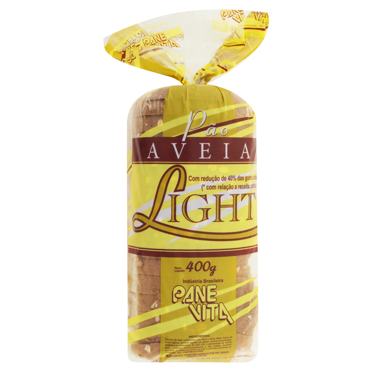 Pão Aveia Light Panevita Pacote 400g