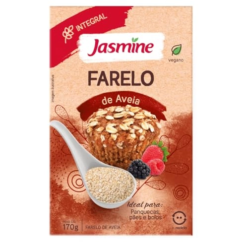 Farelo De Aveia Integral Jasmine Caixa 170g