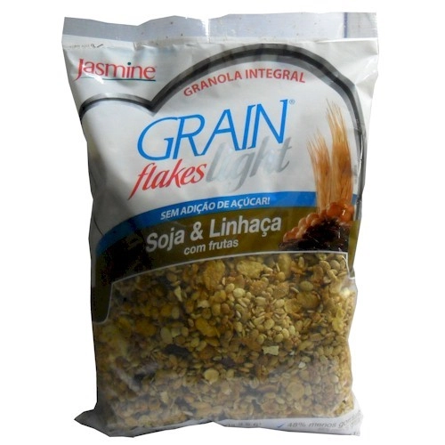 Granola Integral Light Soja Linhaça Jasmine 1kg