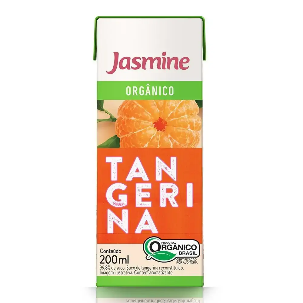 Suco Tangerina Org Jasmine 200ml 12628