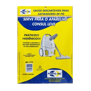 Saco aspirador consul leve 1300w C7/P13- 3 und (REF.2172)