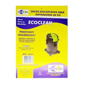 Filtro Descartavel Para Aspirador De Po Modelo Ipc Ecoclean Porto Pel