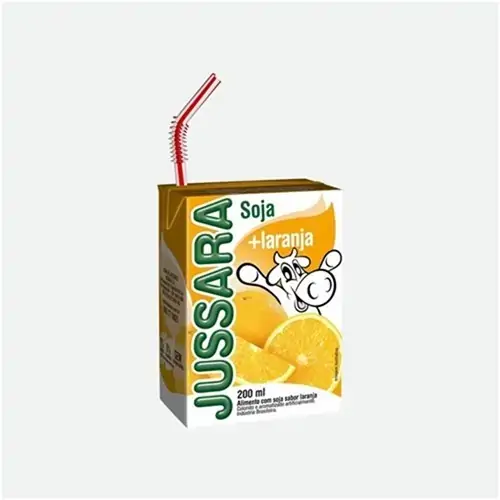 Bebida De Soja Jussara Laranja