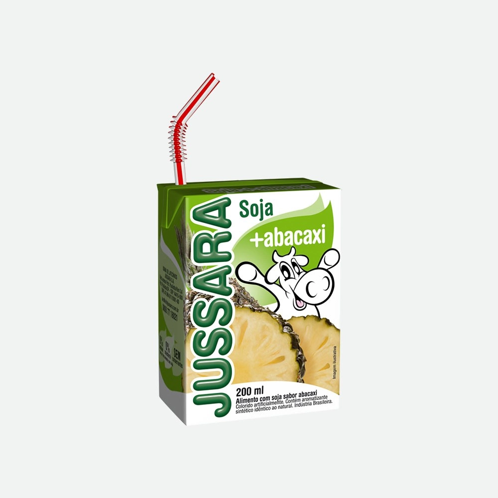 Bebida De Soja Jussara Abacaxi