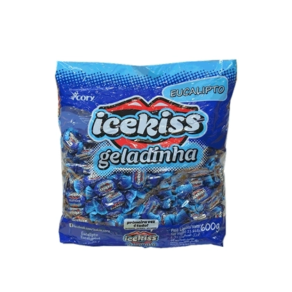 Bala Icekiss Geladinha Eucalipto