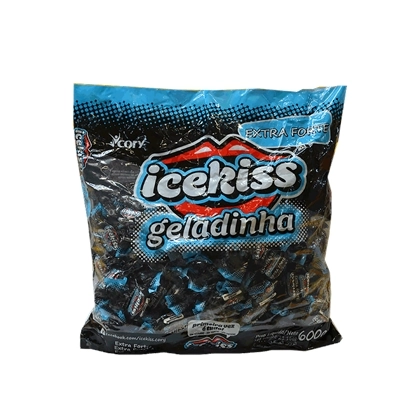 Bala Icekiss Geladinha Black