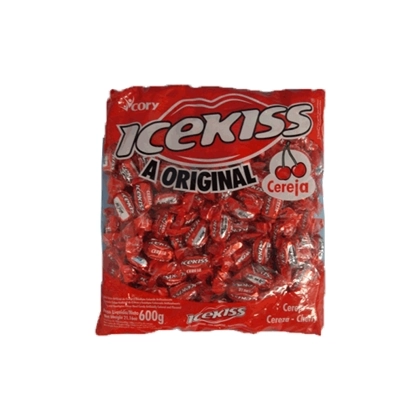 Bala Icekiss Geladinha Cereja