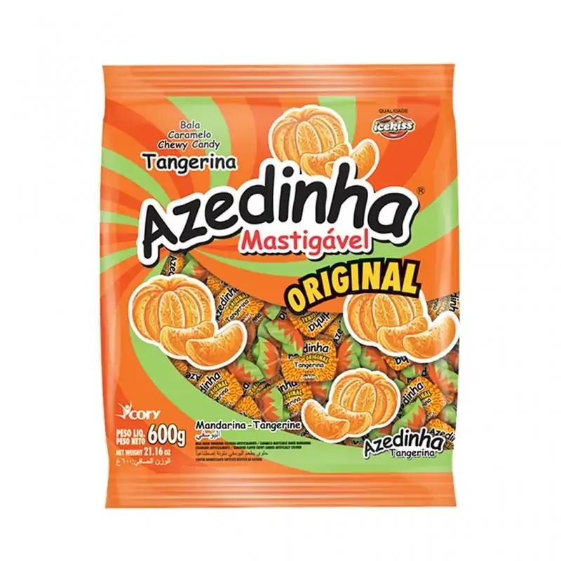 Bala Azedinha Mastig.600g Tangerina