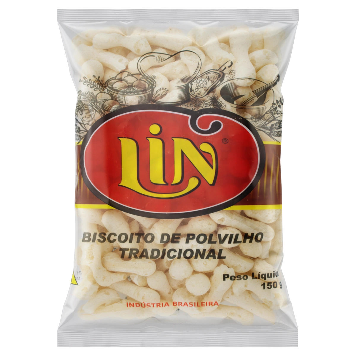 Biscoito De Polvilho Salgado Lin Pacote 150g
