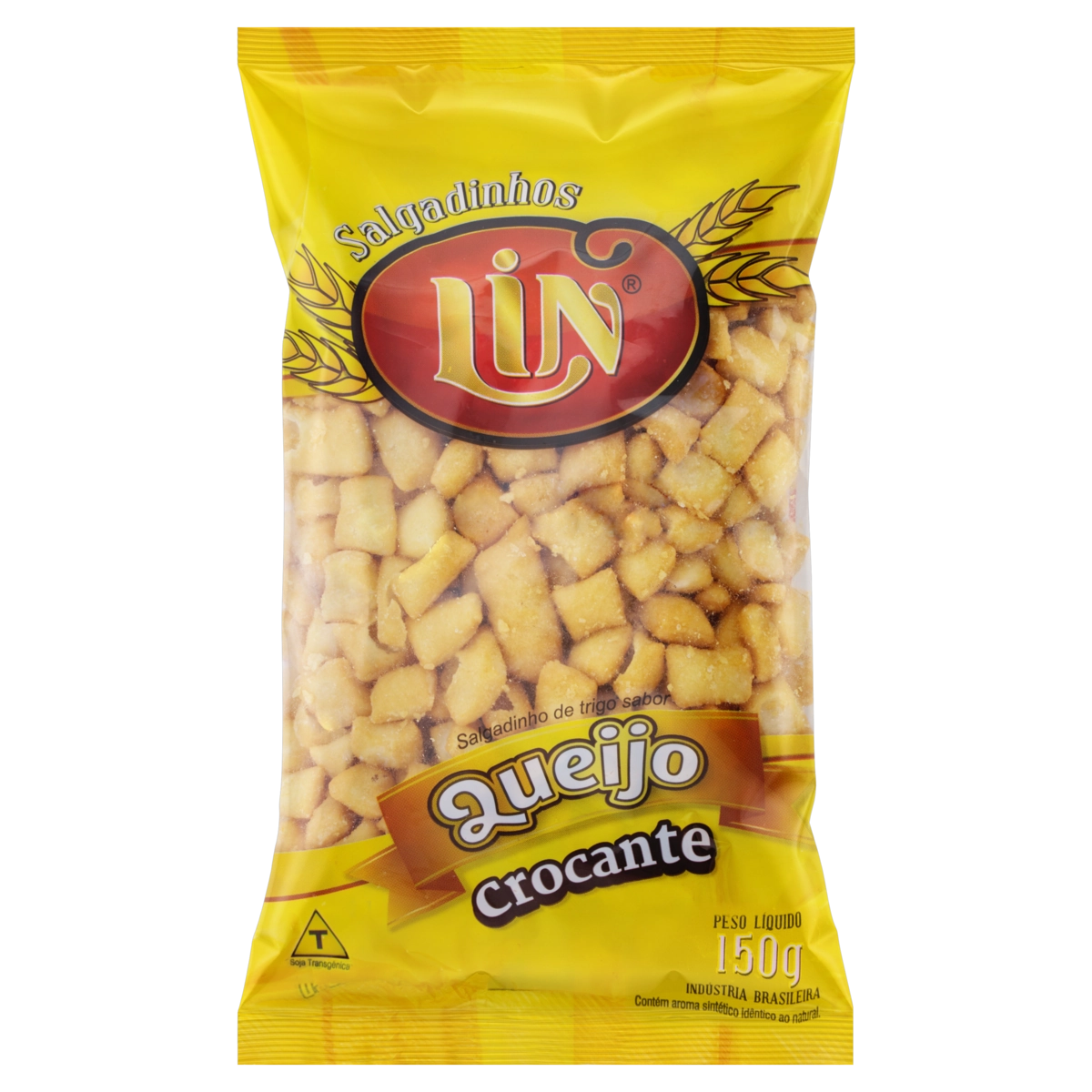 Salgadinho De Trigo De Queijo Lin Pacote 50g