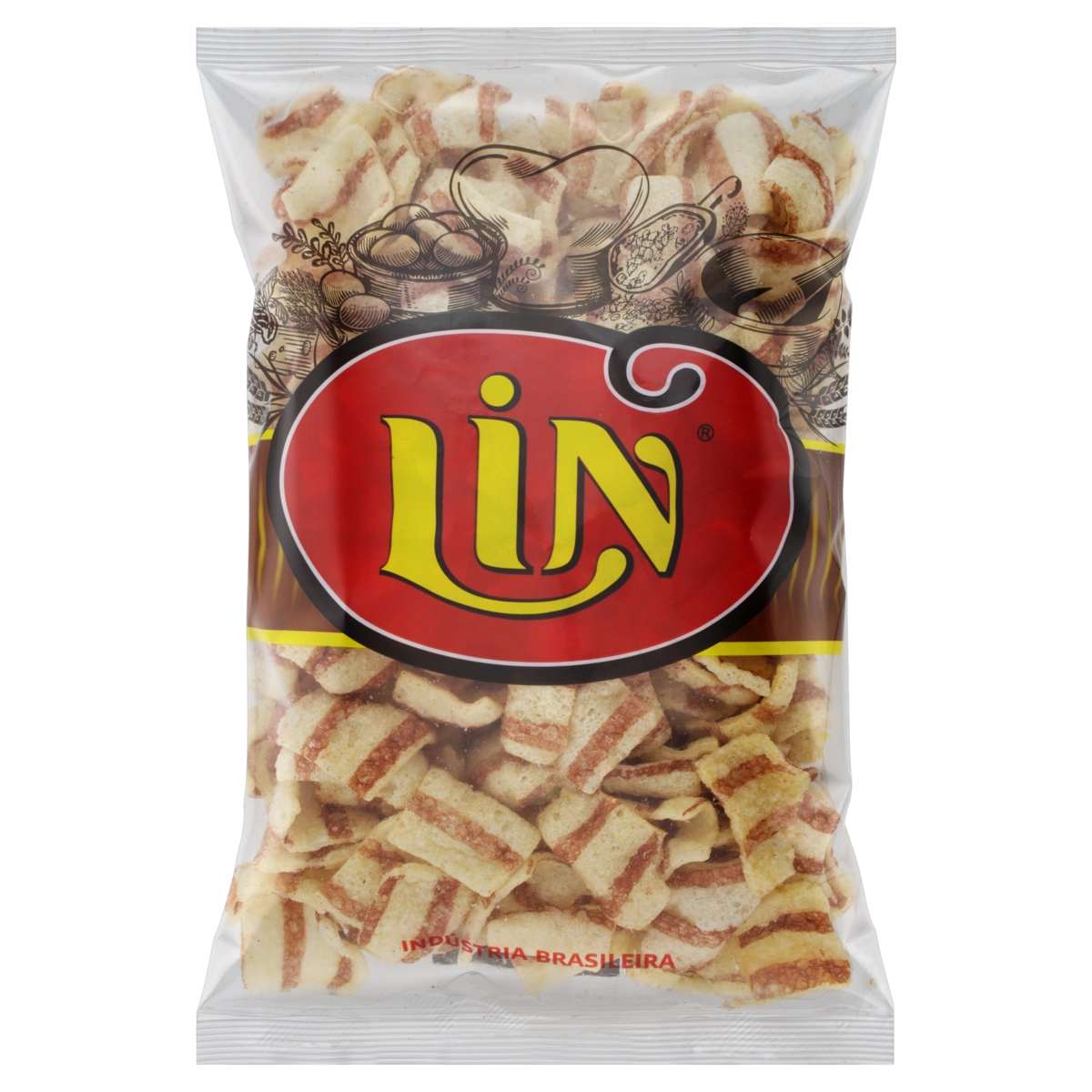 Salgadinho Pellet De Bacon Lin Pacote 130g
