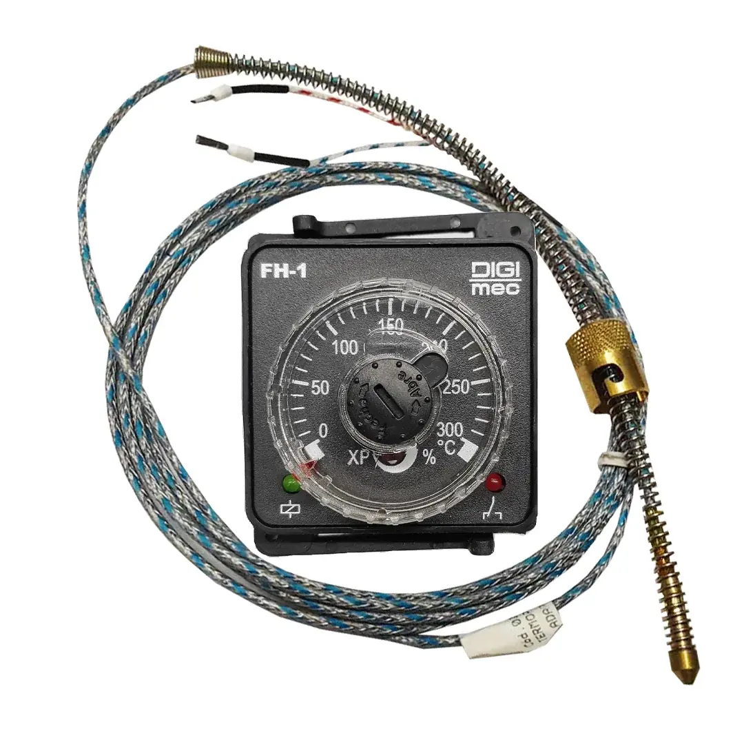 Controlador Temp. 48x48 Analogico Fh1 300c Biv-ca Tipo J Digimec