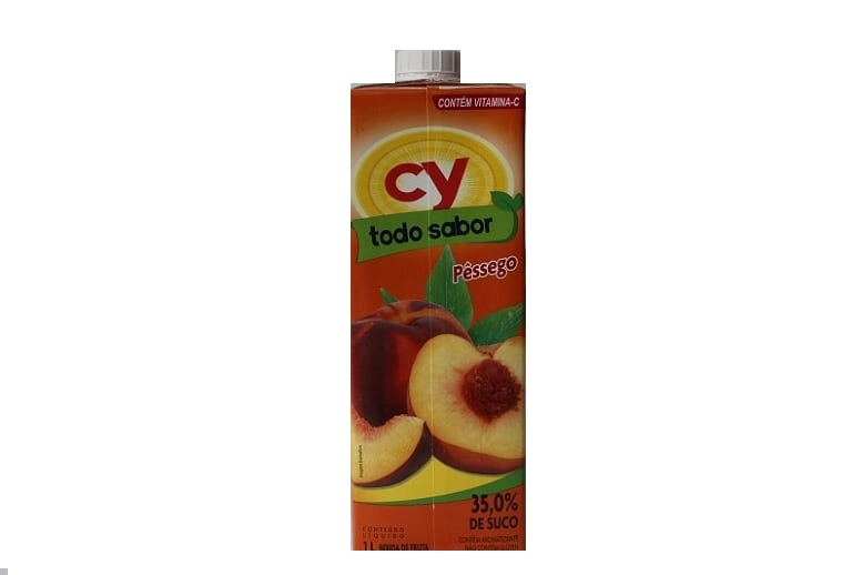 Bebida De Fruta Cy 1l Pessego