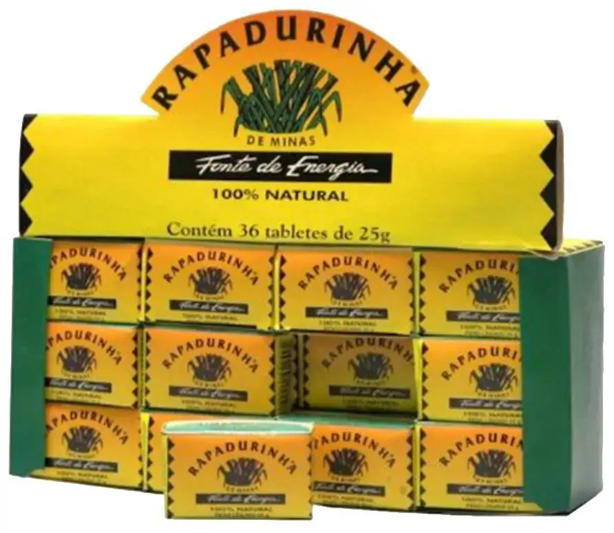 Rapadurinha de Minas (36uni de 25gr cada)