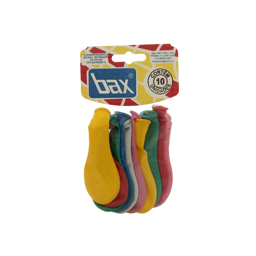 Bax Baloes Latex Liso C/10