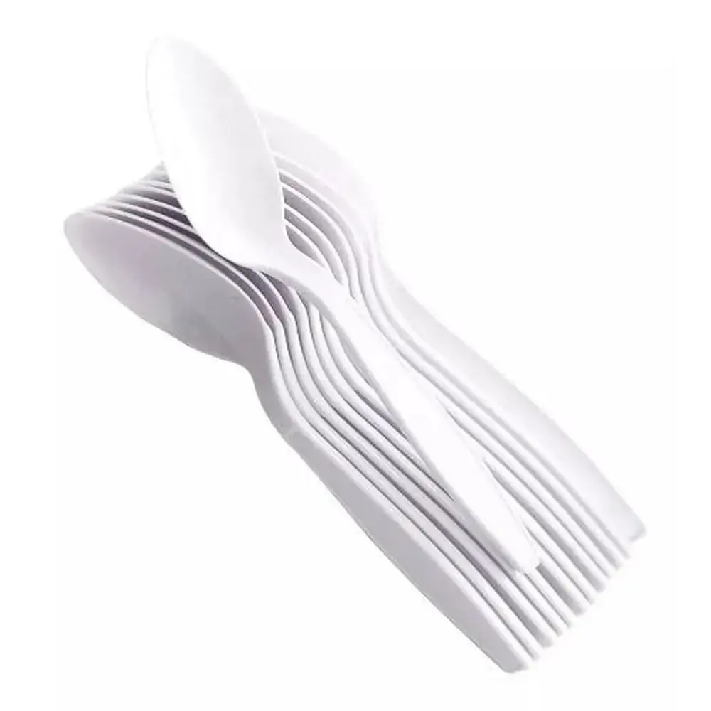 Bax Colher Plast Refeicao C/50 Grande