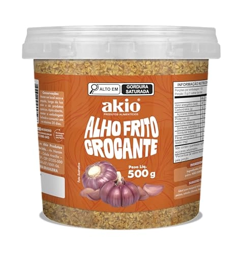 Alho Frito Crocante 500gr