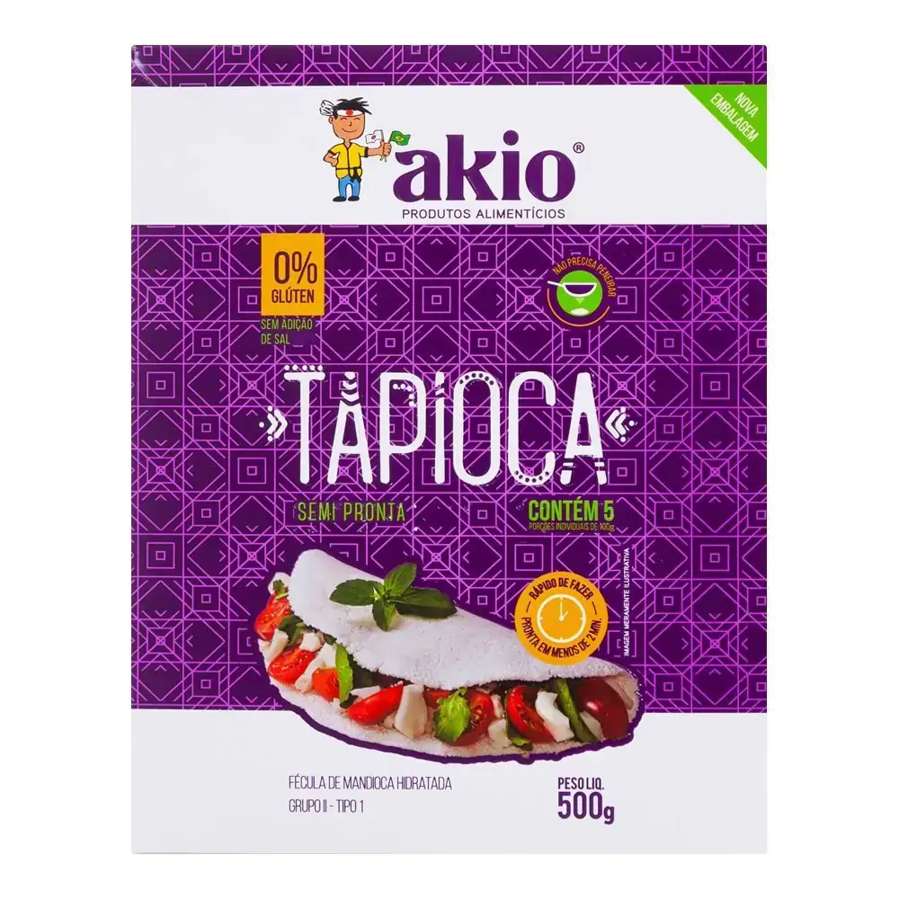 Tapioca Akio Caixa 500gr
