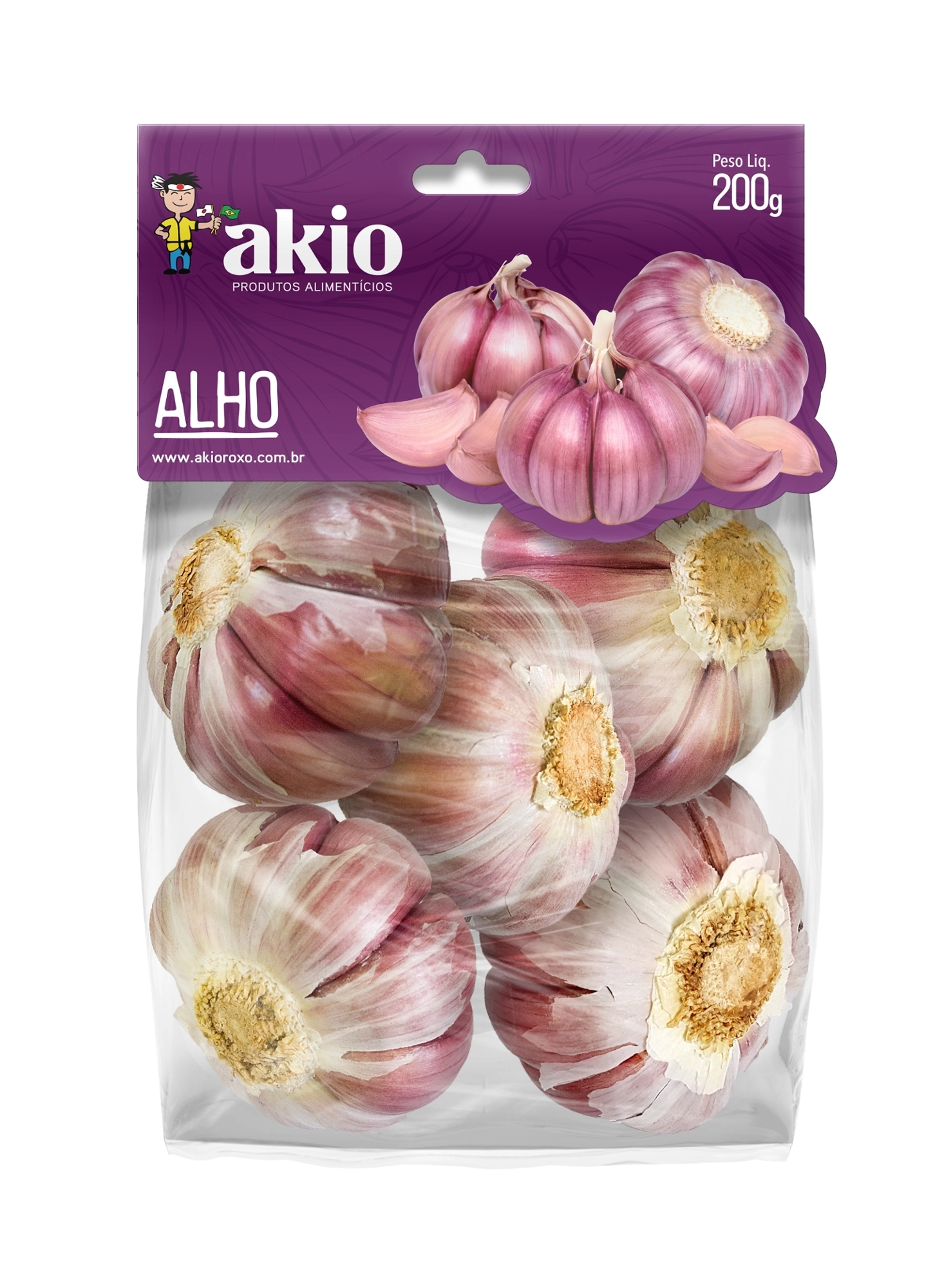 Alho Akio Roxo