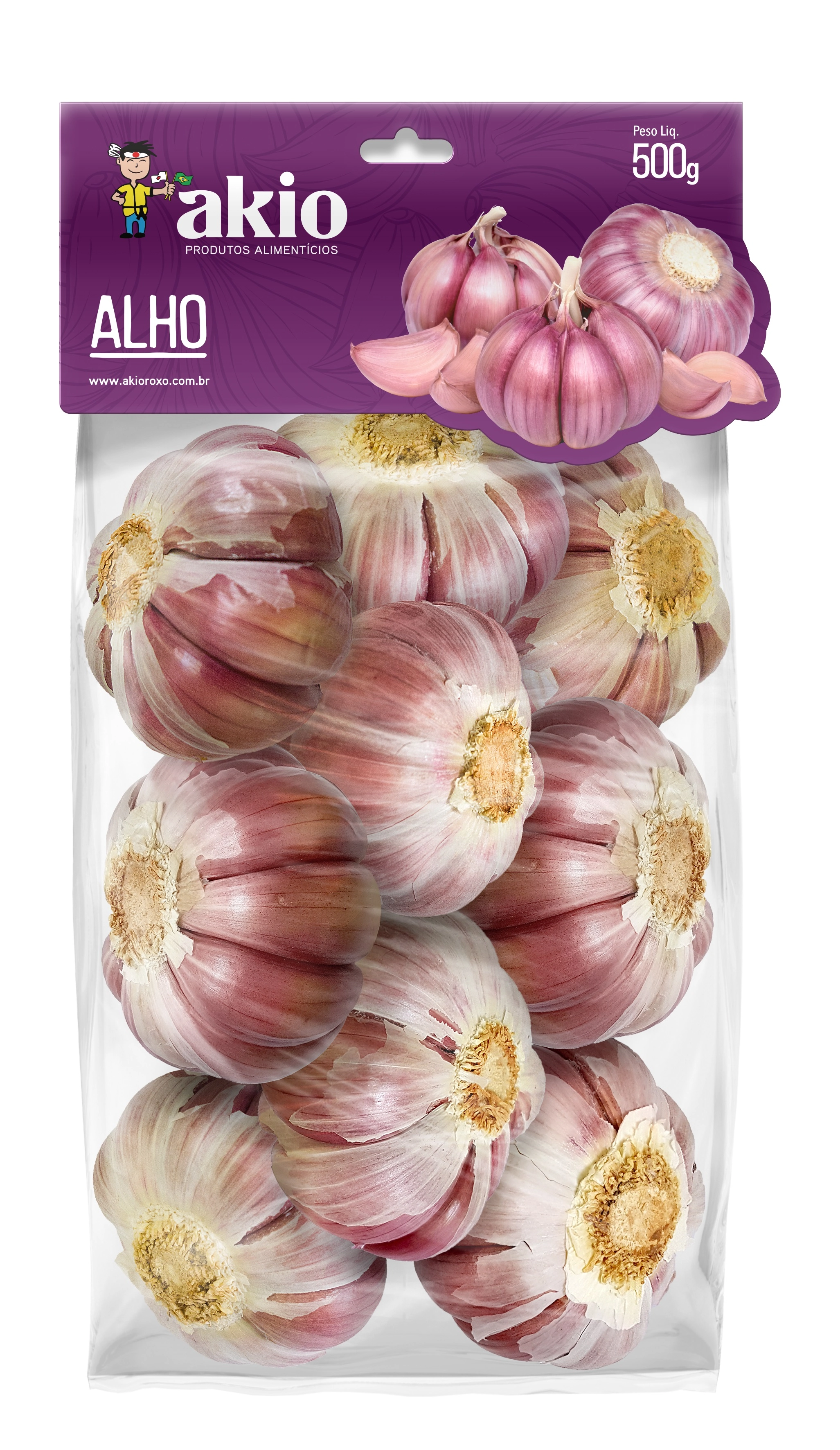 Alho Akio Roxo