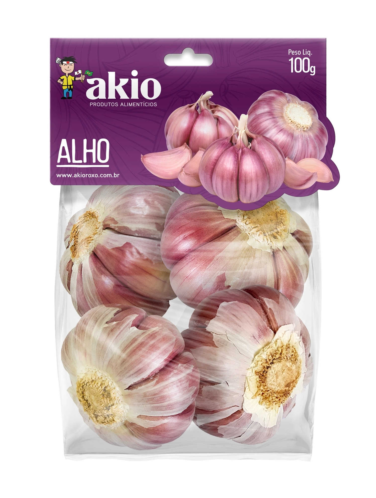 Alho Akio Roxo