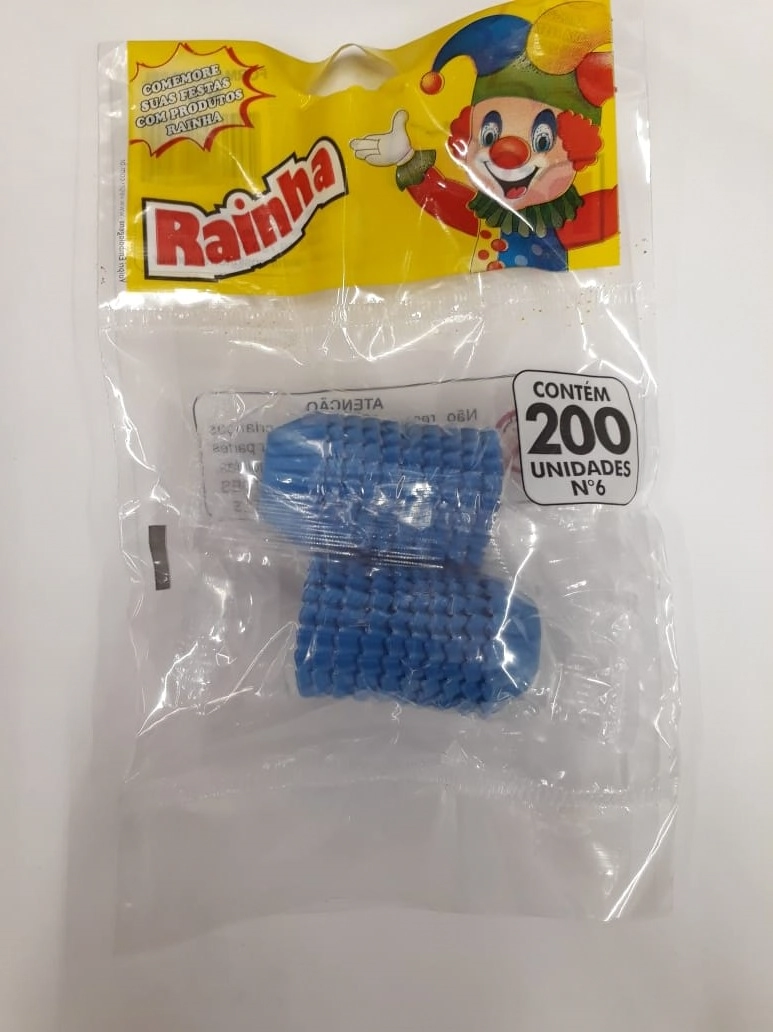 Forminha Rainha Papel Pequeno N 06 C/200 Azul
