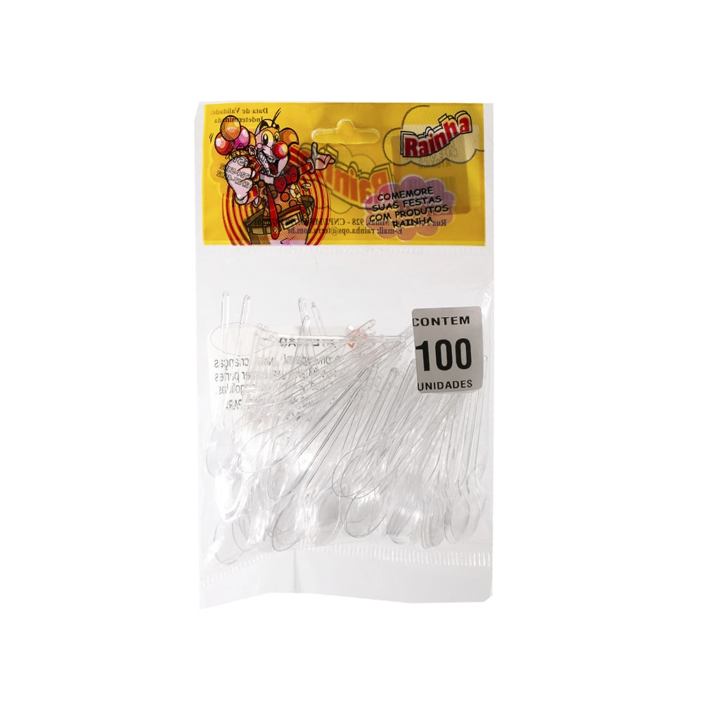 Colher Rainha P/cafe C/100