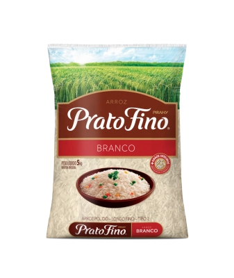 Arroz Prato Fino Branco 5 Kg