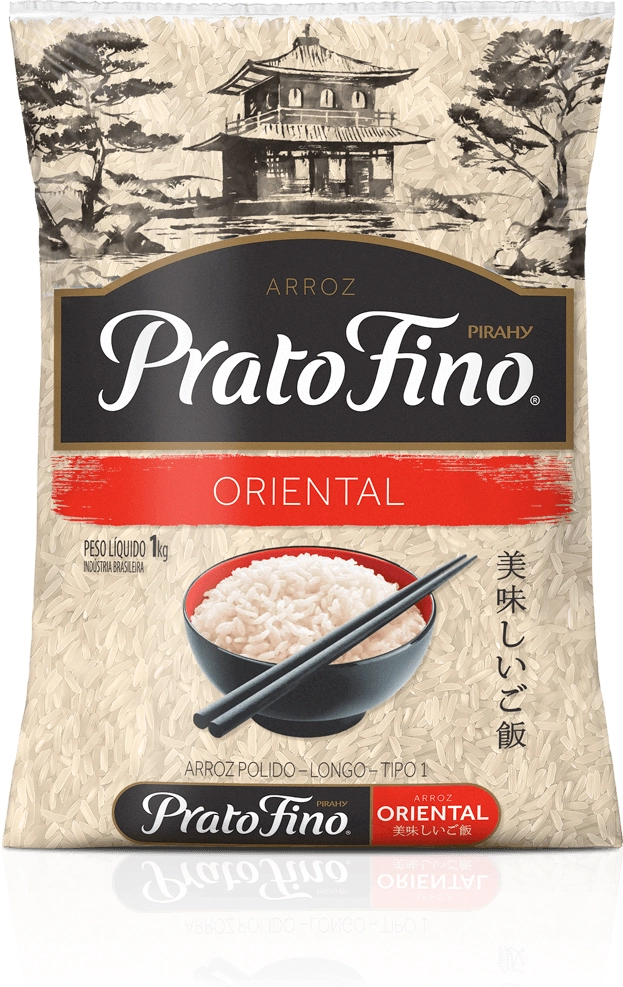 Arroz Prato Fino Oriental 1kg