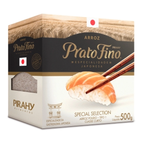 Arroz Prato Fino Polido Selection Japones 12x0,5