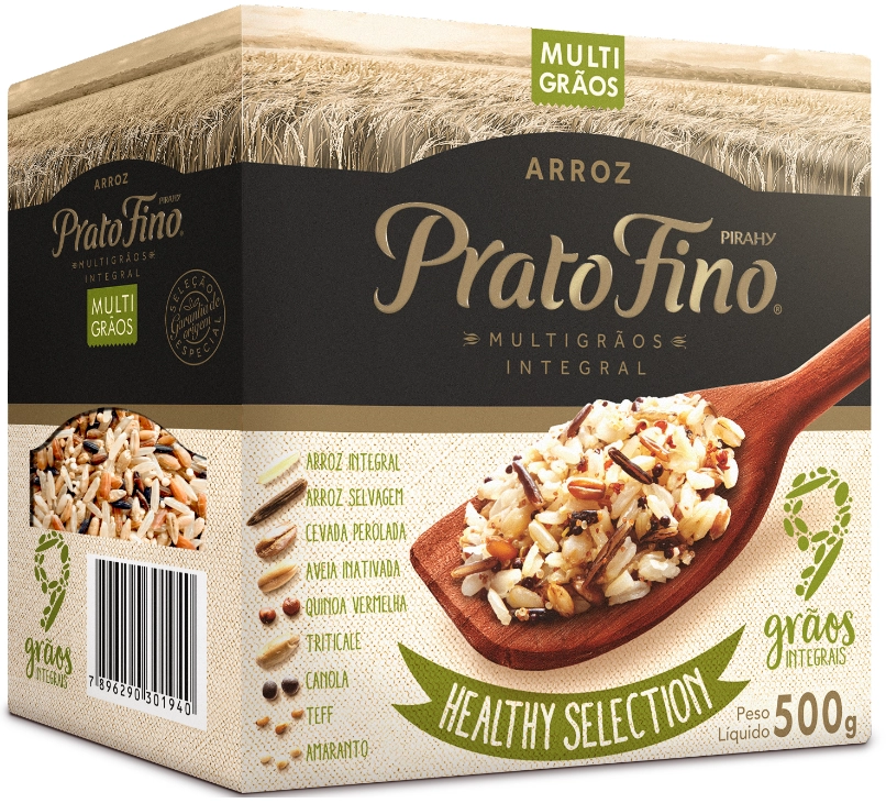 Arroz Prato Fino Selection Multigraos 500g
