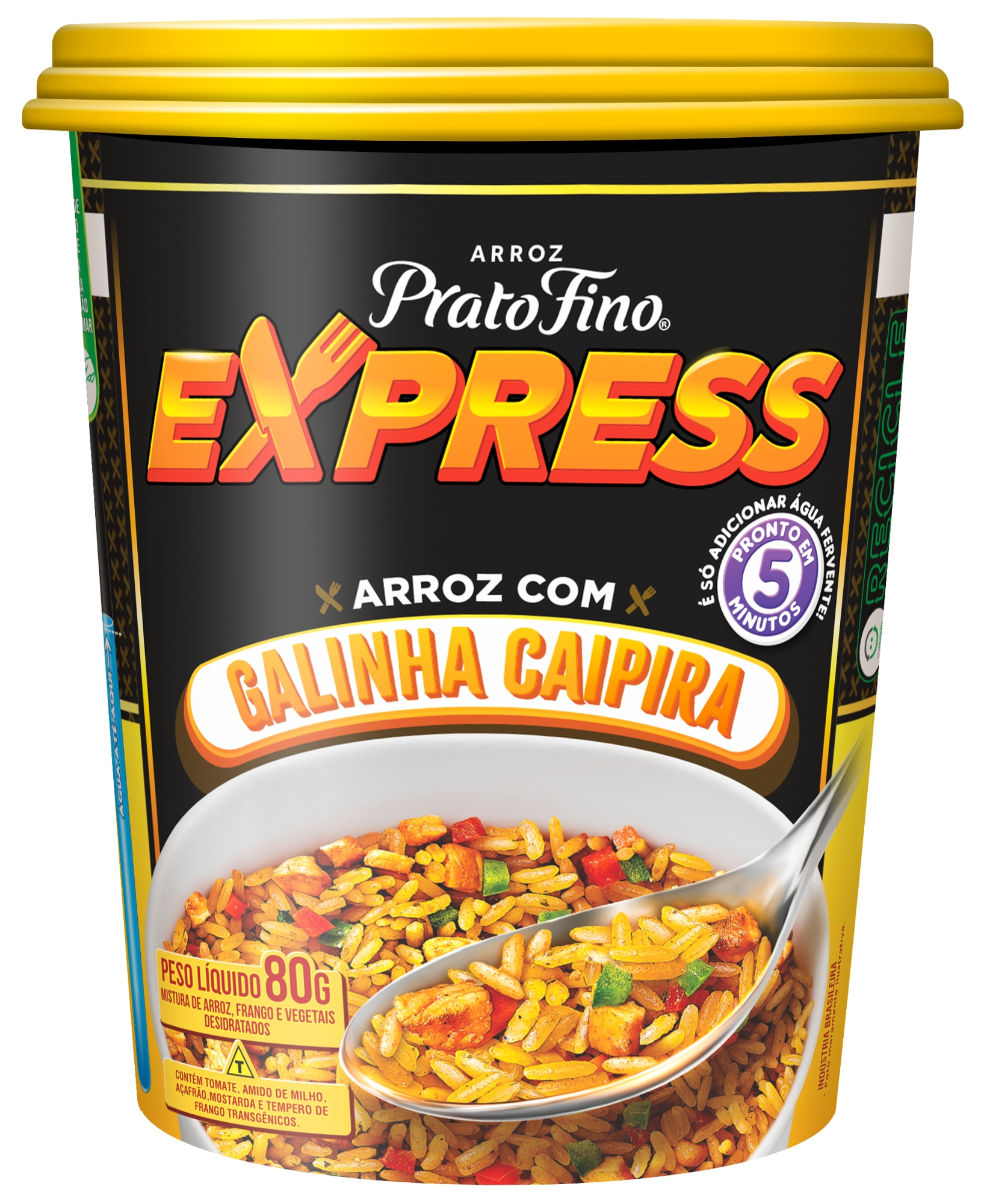 Arroz G.caip Prato Fino Exp 80g