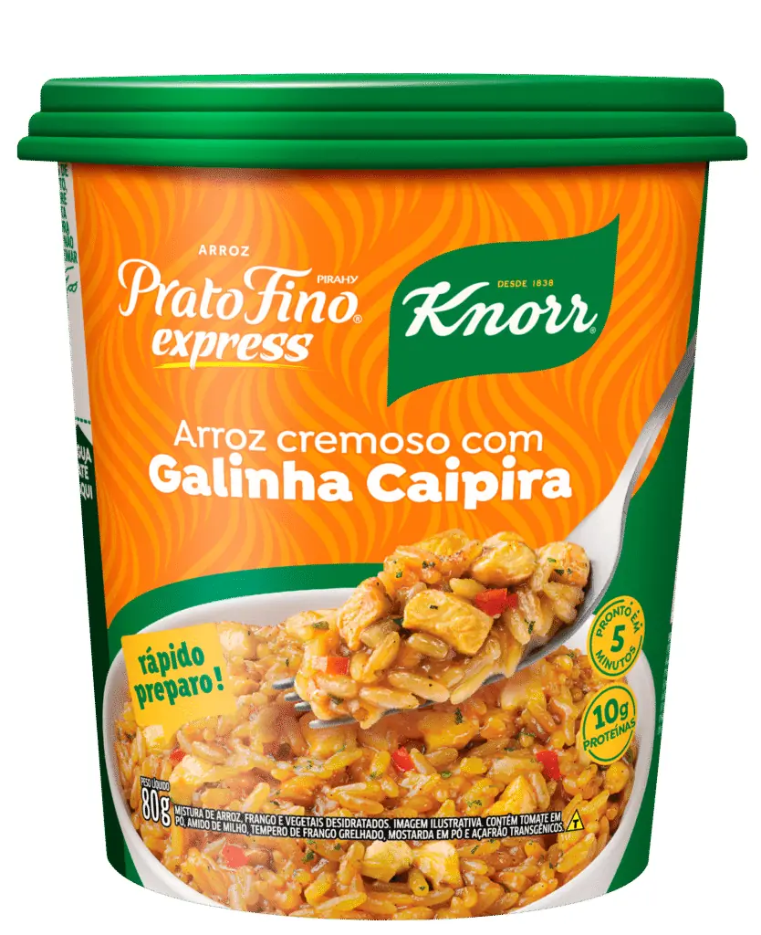Arroz Inst Prato Fino Express Knorr Galinha Caipira 80g
