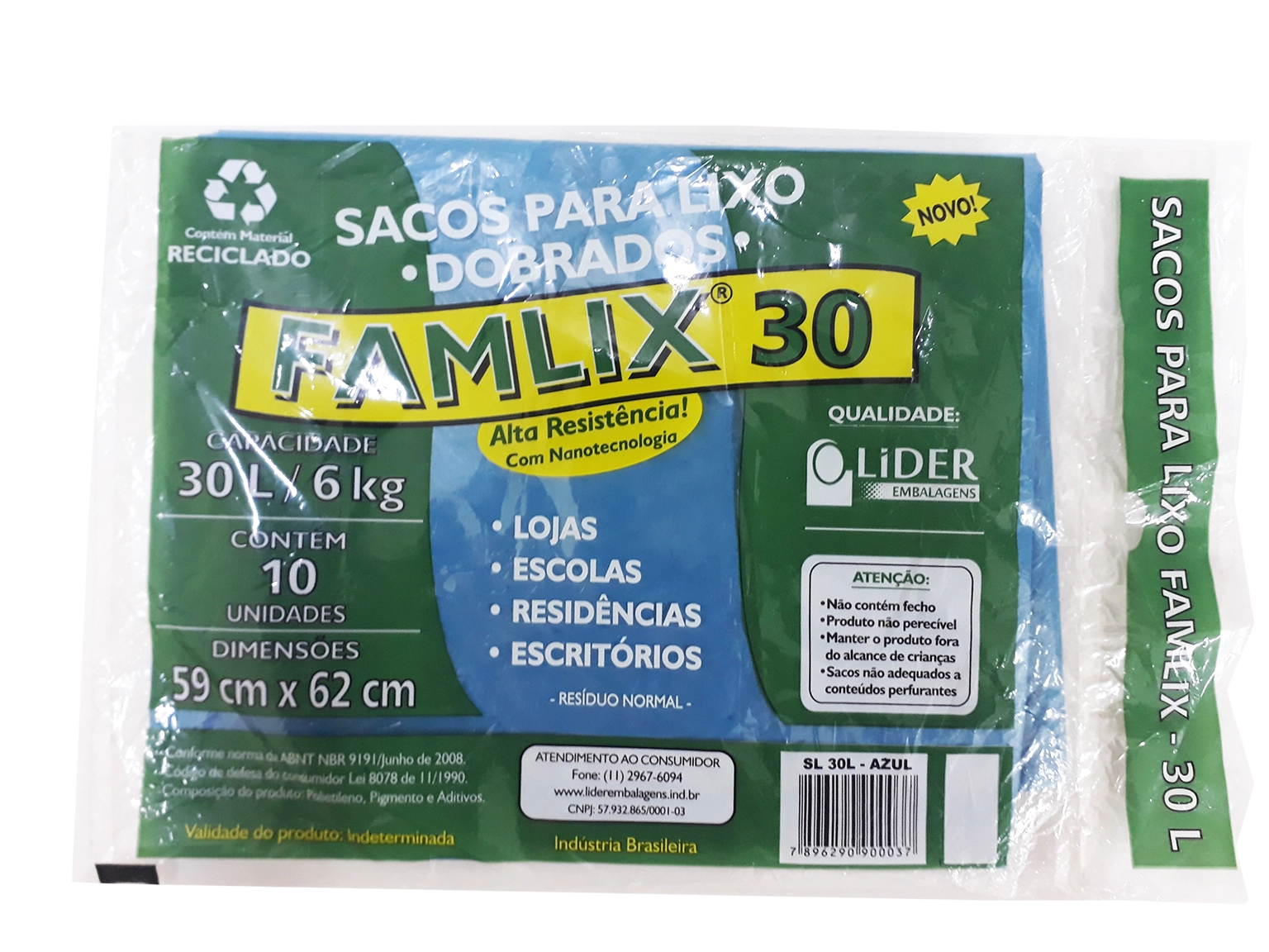 Saco Lixo Famlix