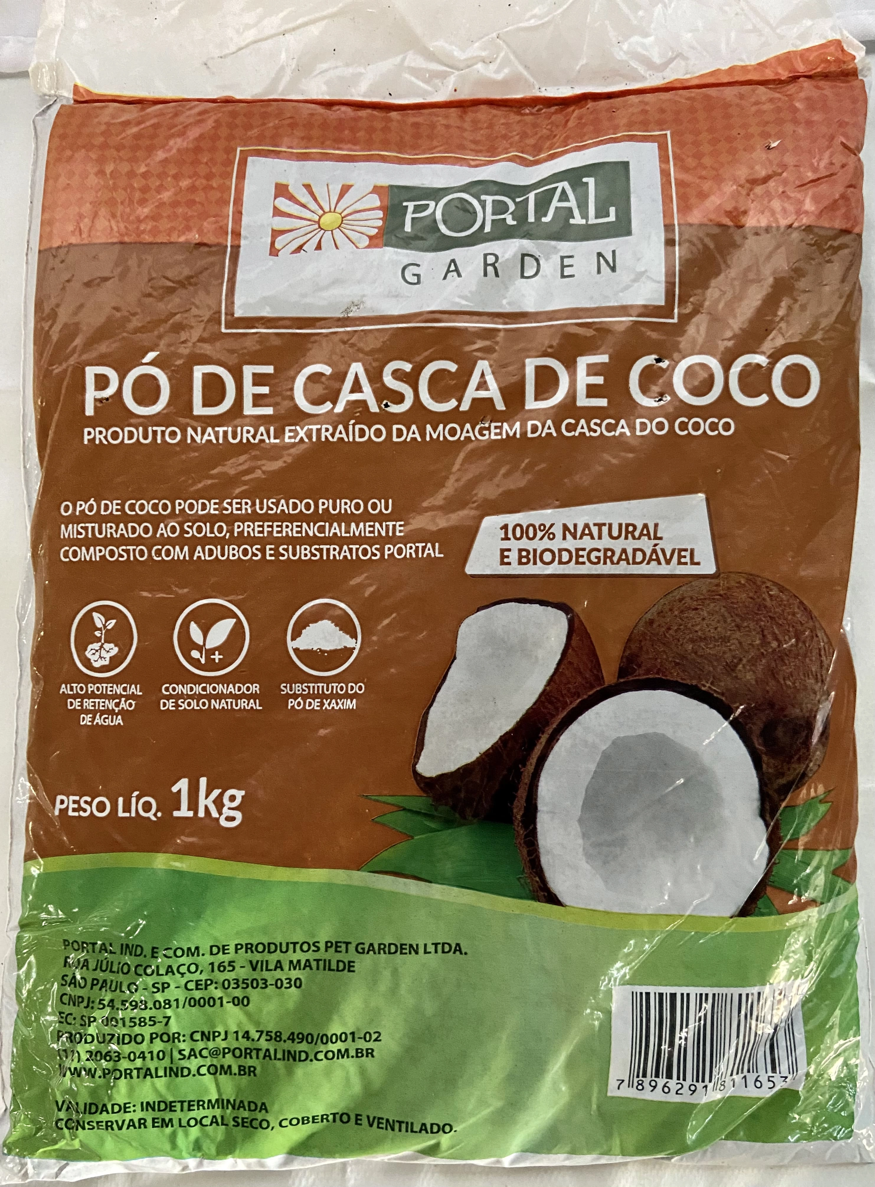 Casca Coco Portal Po 1kg
