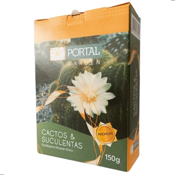 Fertilizante Portal Garden Cactos E Suculentas 150g